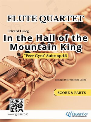 cover image of In the Hall of the Mountain King--Flute Quartet score & parts